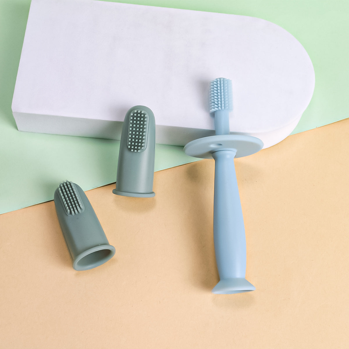 Bebek Diş Kaşıyıcı Diş Fırçası, bebekler İçin Güvenli Diş Kaşıma Oyuncağı