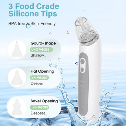 Elektrikli Bebek Burun Aspiratörü Küçük Çocuklar Için Güvenli Ve Etkili Burun Emici