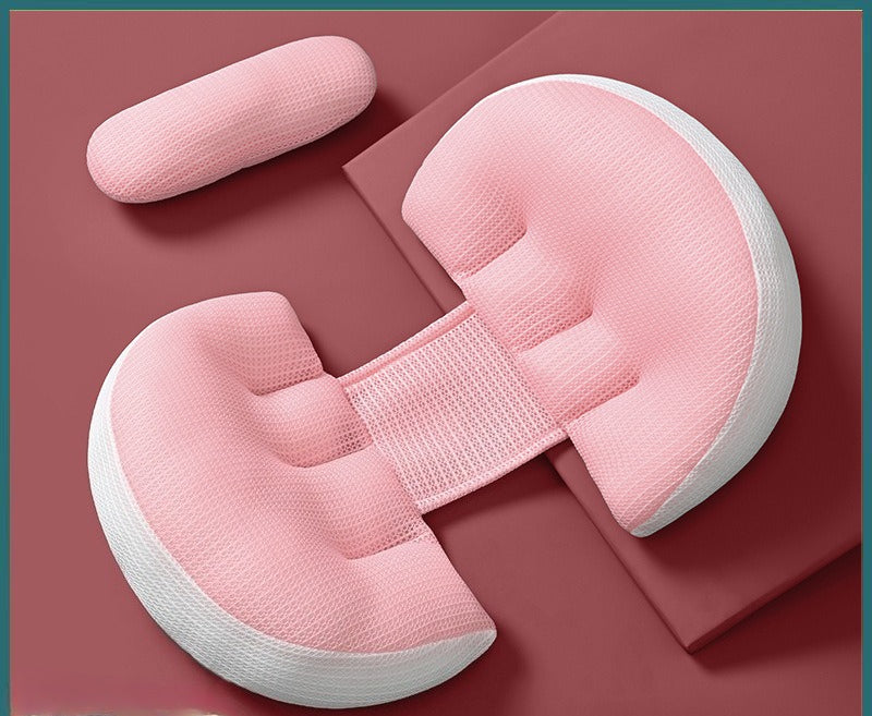 Bel Koruma Destekli Hamile Yastığı + Boyun Yastığı Hediye