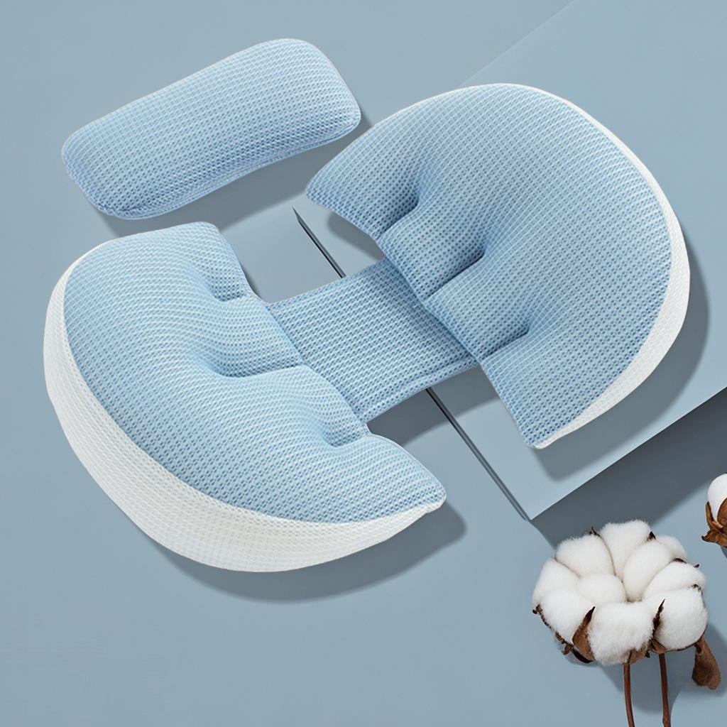 Bel Koruma Destekli Hamile Yastığı + Boyun Yastığı Hediye