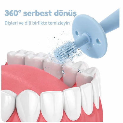 Bebek Diş Kaşıyıcı Diş Fırçası, bebekler İçin Güvenli Diş Kaşıma Oyuncağı